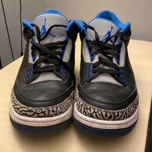 Air Jordan 3 “Sport Blue” Mens size 11 (Used)